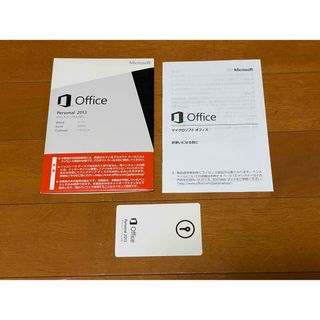 マイクロソフト(Microsoft)のMicrosoft Office personal 2013(その他)