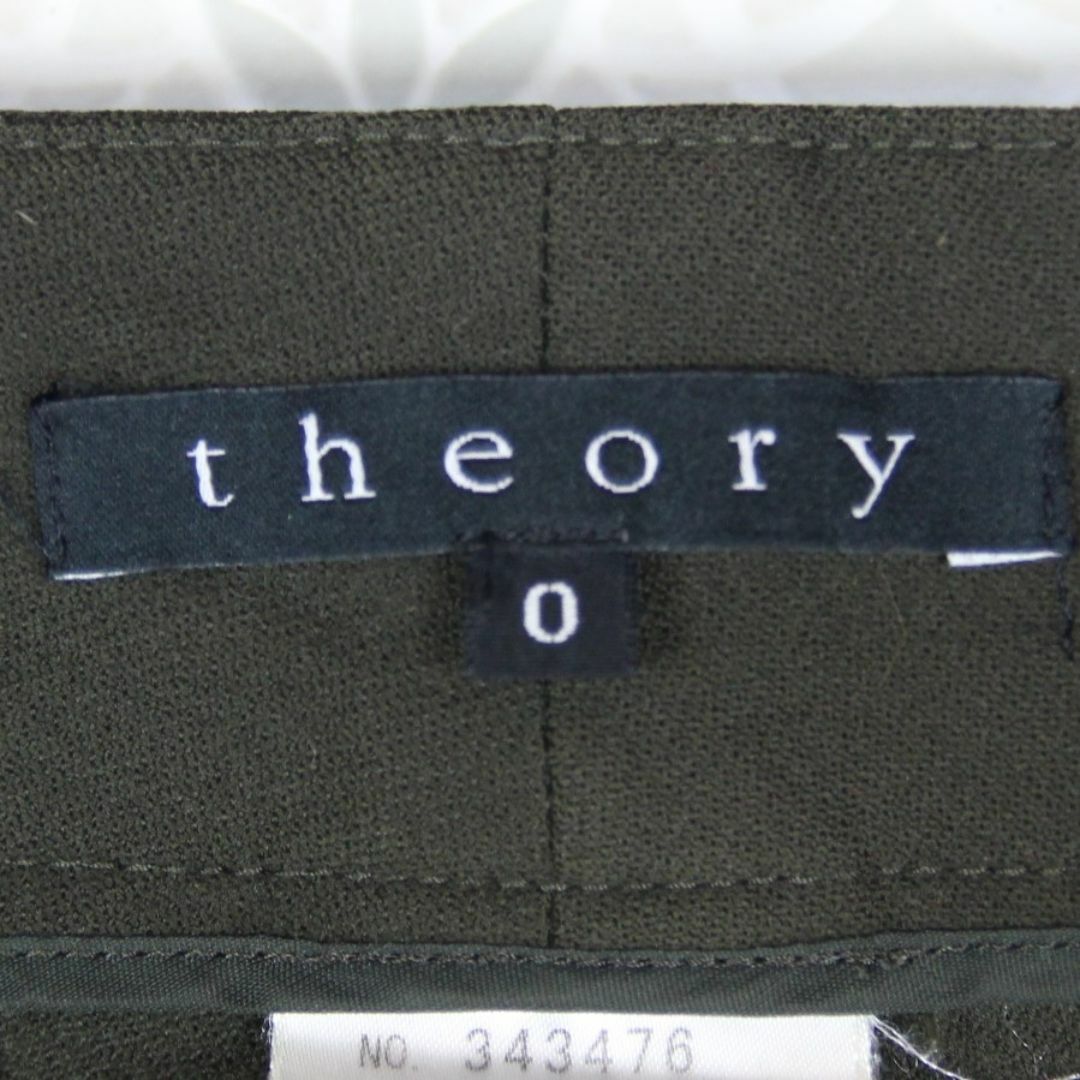 theory(セオリー)のセオリー　パンツ　ストレッチ　ダークグリーン　0　S　 レディースのパンツ(その他)の商品写真