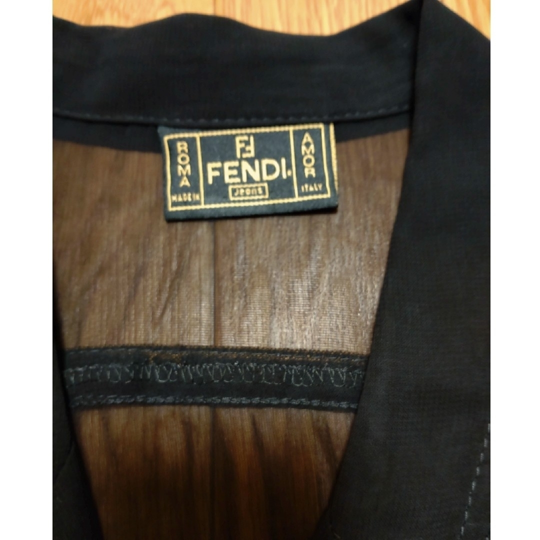 FENDI(フェンディ)のFENDIシースルーブラウス レディースのトップス(シャツ/ブラウス(長袖/七分))の商品写真