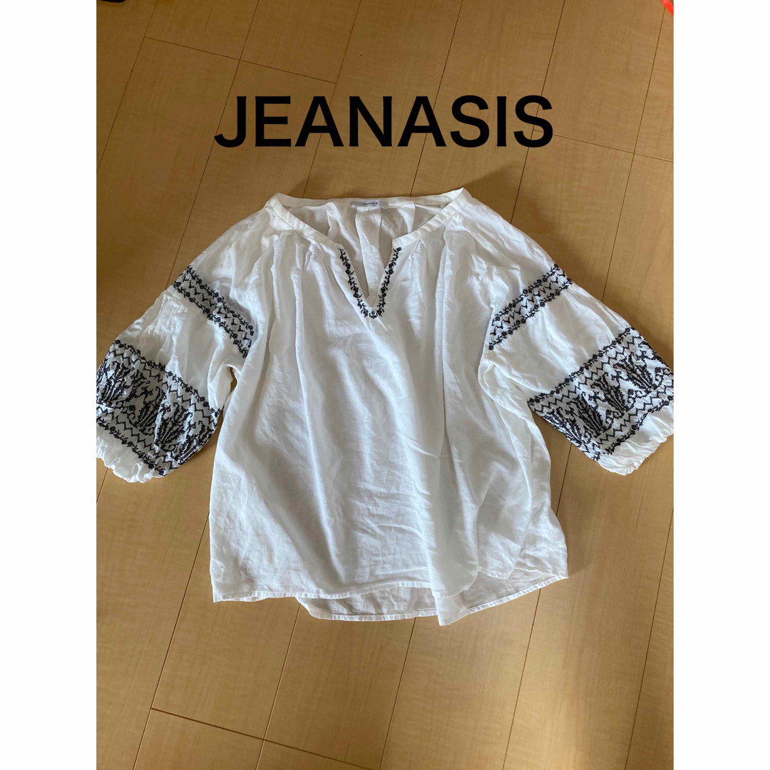 JEANASIS(ジーナシス)のjeanasis ジーナシス　トップス レディースのトップス(カットソー(半袖/袖なし))の商品写真