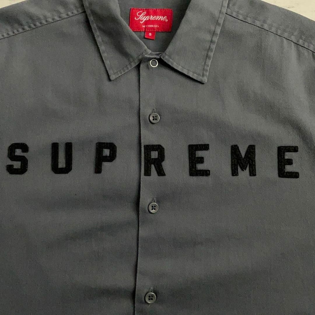 Supreme(シュプリーム)の9731【即完売モデル】シュプリーム☆ビッグロゴレイヤードシャツ　入手困難　美品 メンズのトップス(シャツ)の商品写真