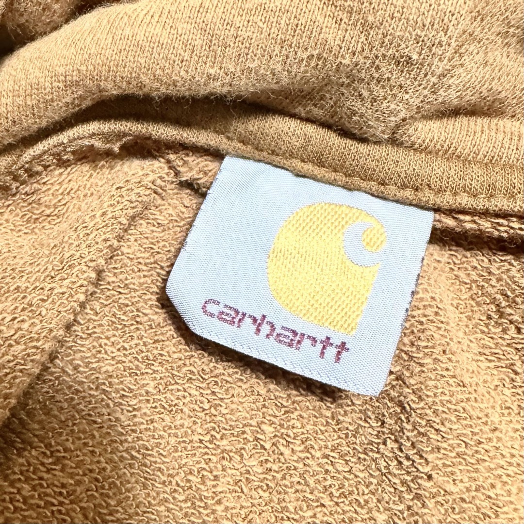 carhartt(カーハート)のcarhartt カーハート　パーカー　トレーナー　ブラウン メンズのトップス(パーカー)の商品写真