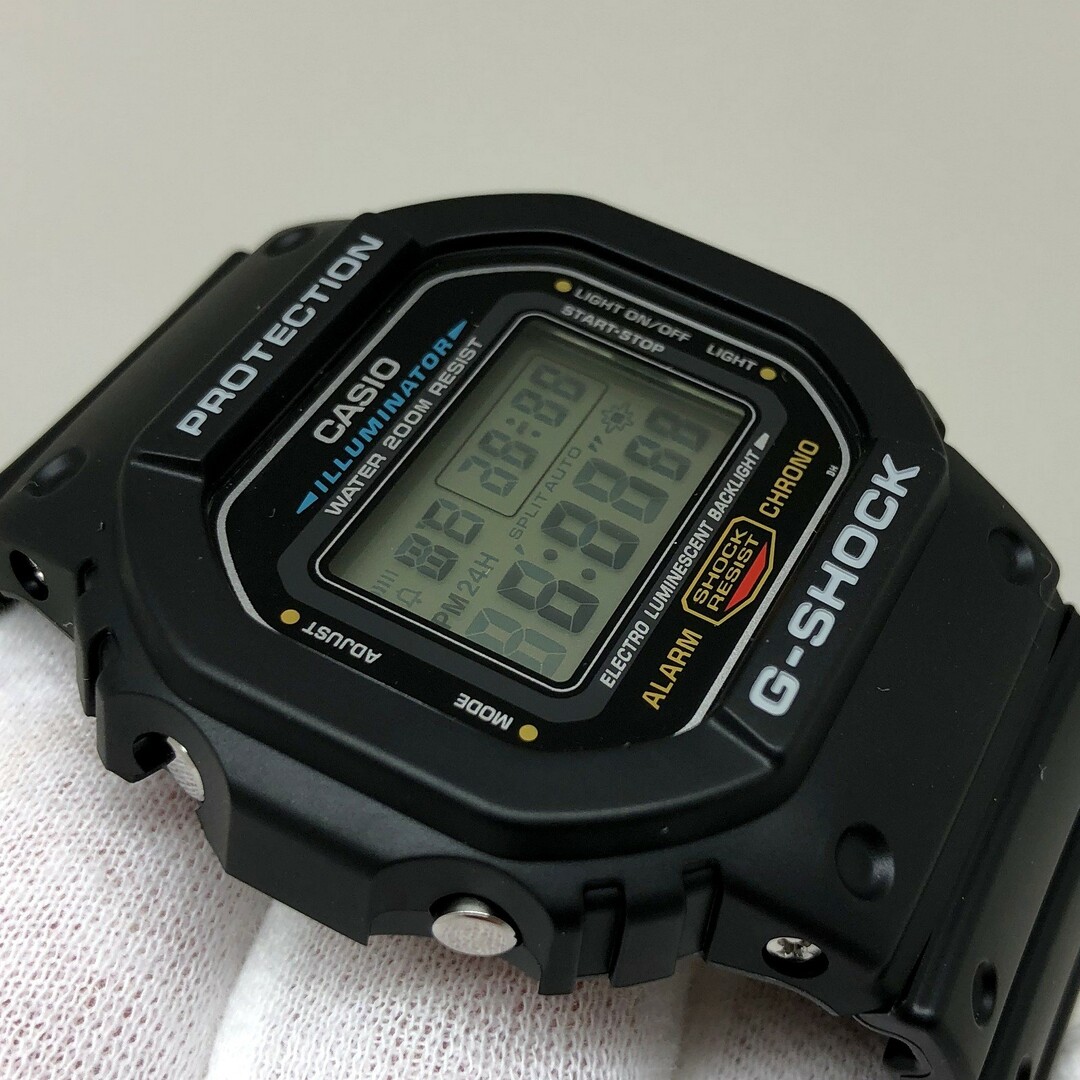 G-SHOCK(ジーショック)のG-SHOCK ジーショック CASIO カシオ 腕時計 DW-5600E-1VER デジタル ブラック 海外モデル ショックレジスト メンズ メンズの時計(腕時計(デジタル))の商品写真