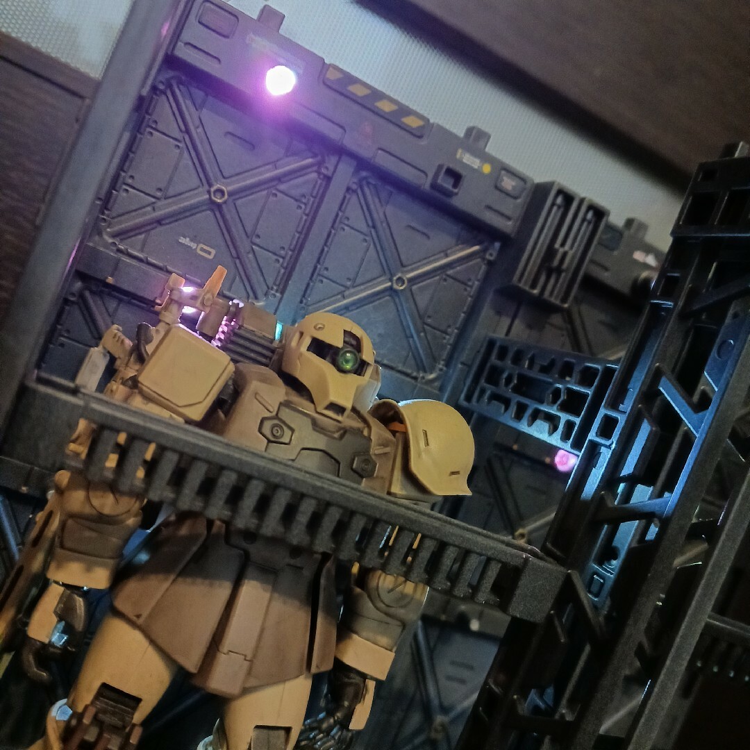 HG 1/144 MG 1/100  ガンプラ プラモデル などに 格納庫 基地 エンタメ/ホビーのおもちゃ/ぬいぐるみ(模型/プラモデル)の商品写真