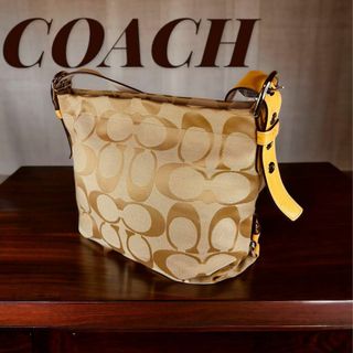 コーチ(COACH)のCOACH　コーチ　2way　シグネチャー　ショルダーバッグ　F15067(ショルダーバッグ)