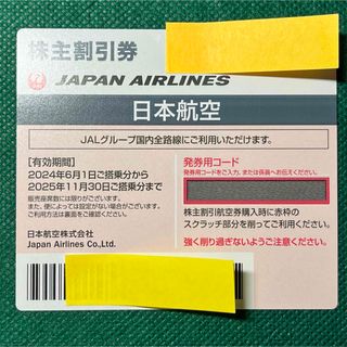 日本航空　株主優待　25.11.30まで(航空券)