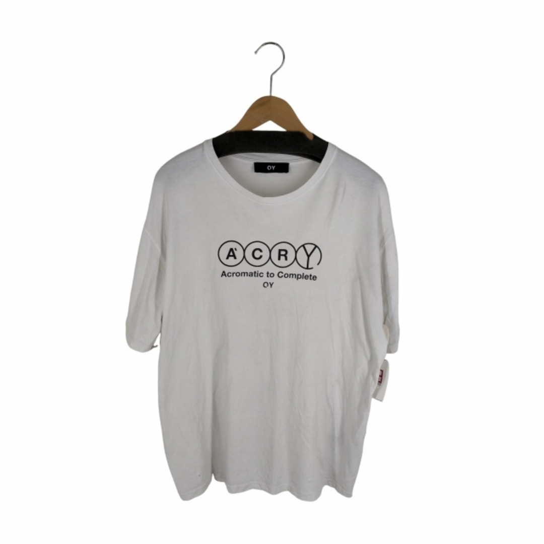 OY(オーワイ) ロゴプリントクルーネックTシャツ メンズ トップス メンズのトップス(Tシャツ/カットソー(半袖/袖なし))の商品写真