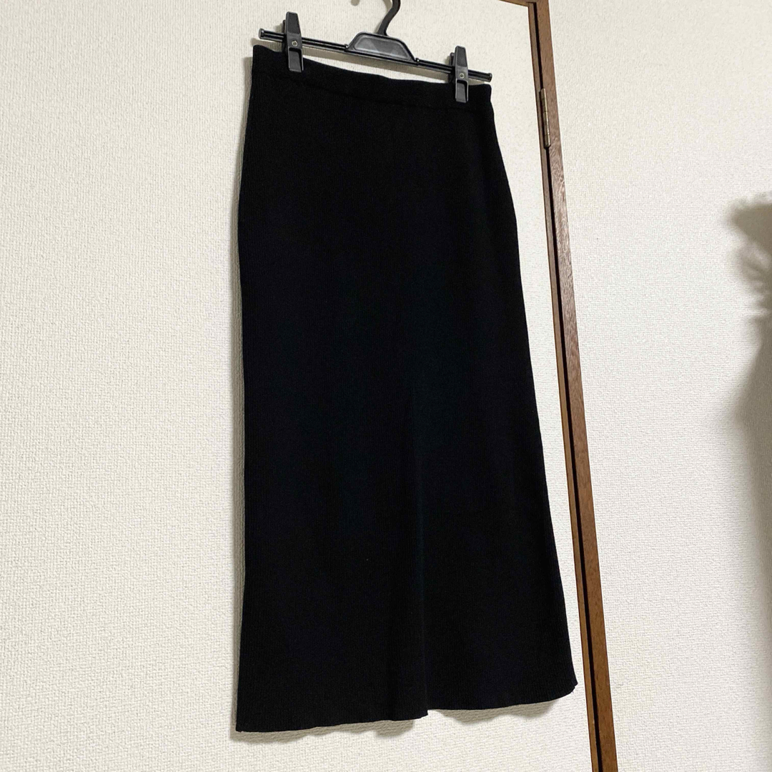 LEPSIM(レプシィム)の新品・LEPSIM(レプシィム) リブニット ロングスカート (F) レディースのスカート(ロングスカート)の商品写真