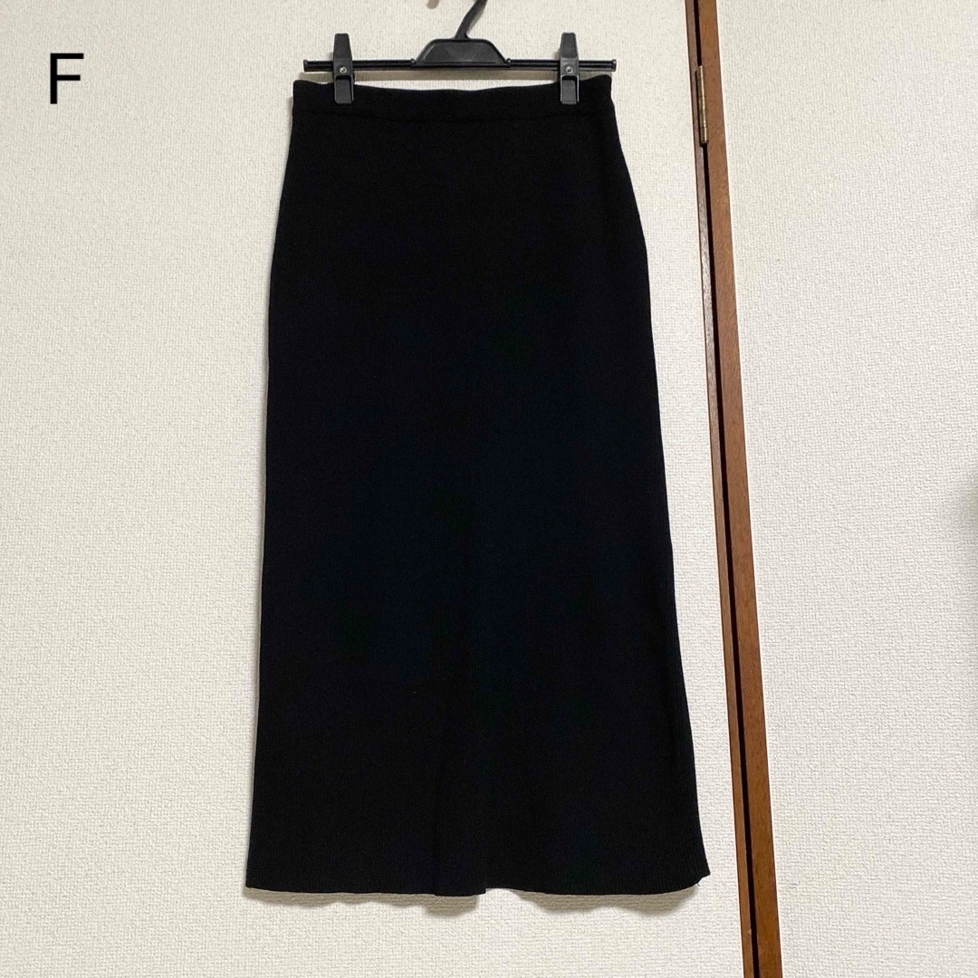 LEPSIM(レプシィム)の新品・LEPSIM(レプシィム) リブニット ロングスカート (F) レディースのスカート(ロングスカート)の商品写真