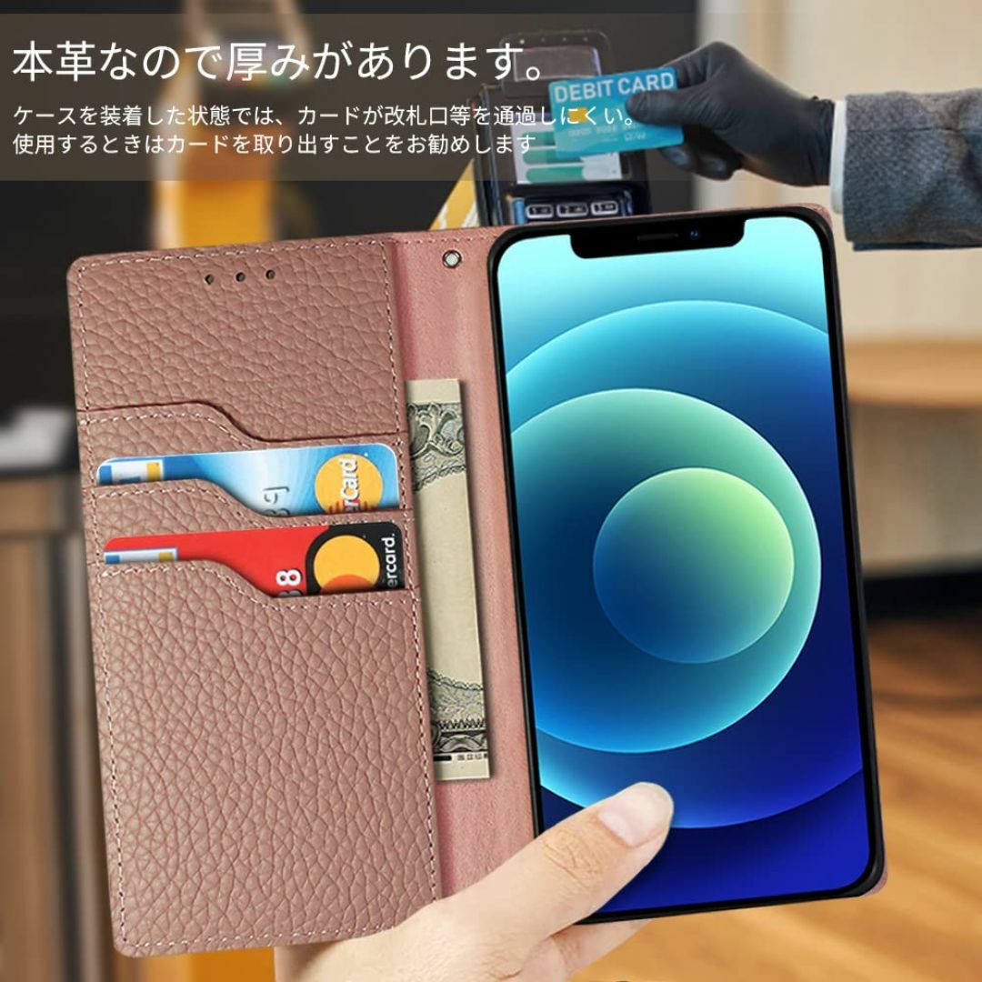 【色:グレー×ピンク_サイズ:1_iPhoneX/iPhoneXs】TENSIK スマホ/家電/カメラのスマホアクセサリー(その他)の商品写真