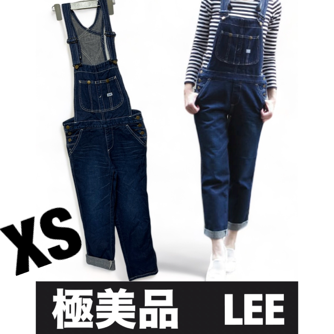 Lee(リー)の極美品　LEE リー　　デニム　テーパード オーバーオール レディースのパンツ(サロペット/オーバーオール)の商品写真