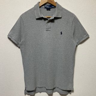 ポロラルフローレン(POLO RALPH LAUREN)のポロラルフローレン ポロシャツ グレー POLO 鹿の子 ヴィンテージ 00s(ポロシャツ)