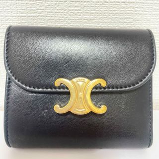 CELINE スモールウォレット トリオンフ コンパクト三つ折り財布