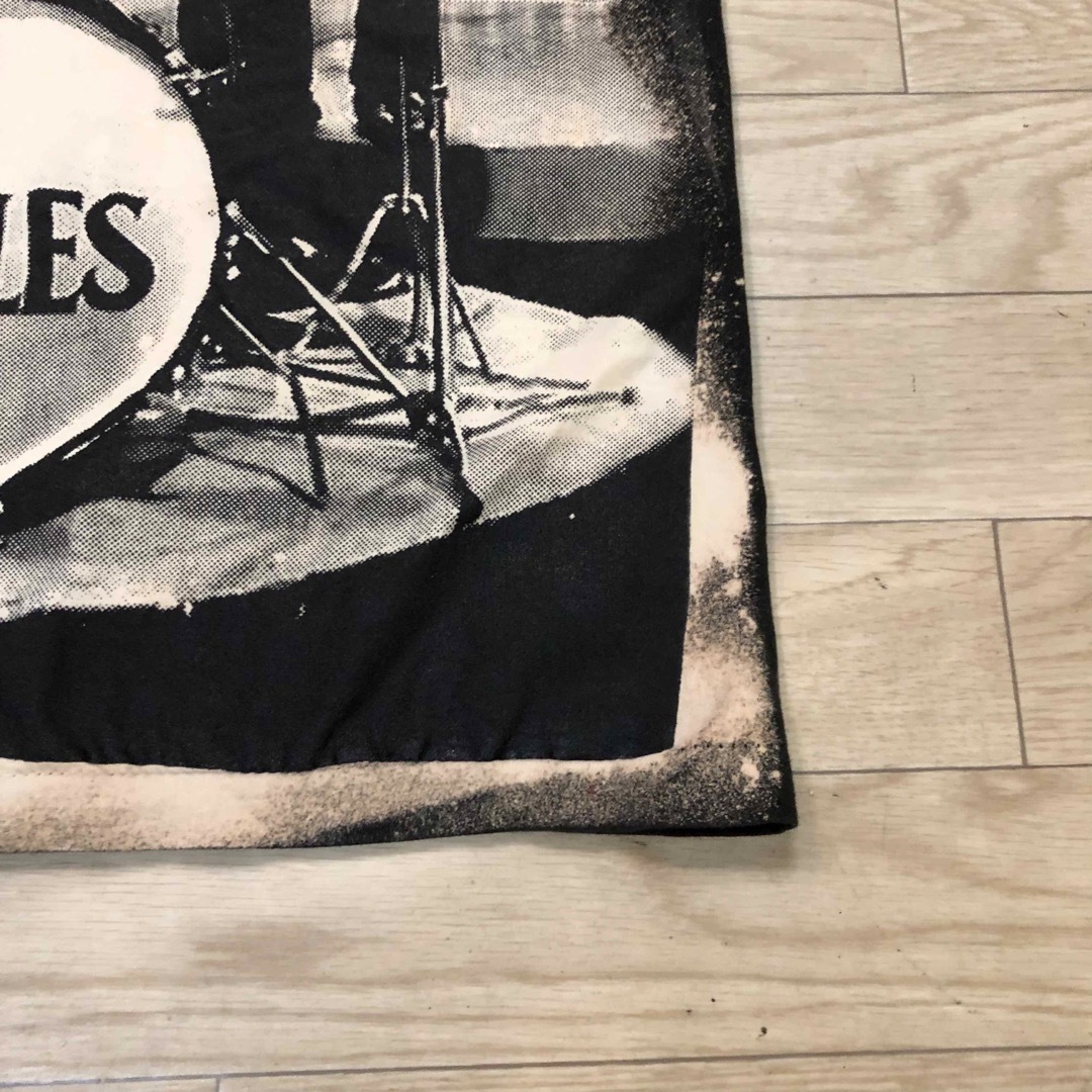 Beatles ビートルズ バンドTシャツ/ バンT/ 総柄/ USED/ 古着 メンズのトップス(Tシャツ/カットソー(半袖/袖なし))の商品写真