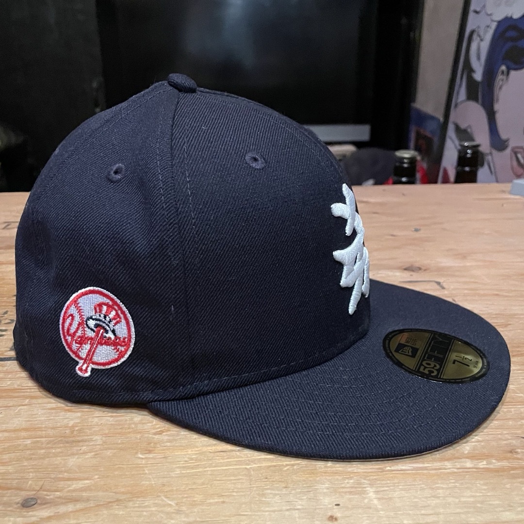 NEW ERA(ニューエラー)の【7 1/2 59.6cm】new era 59FIFTY ヤンキース 漢字 メンズの帽子(キャップ)の商品写真