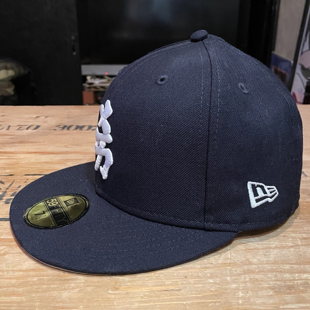 NEW ERA(ニューエラー)の【7 1/2 59.6cm】new era 59FIFTY ヤンキース 漢字 メンズの帽子(キャップ)の商品写真