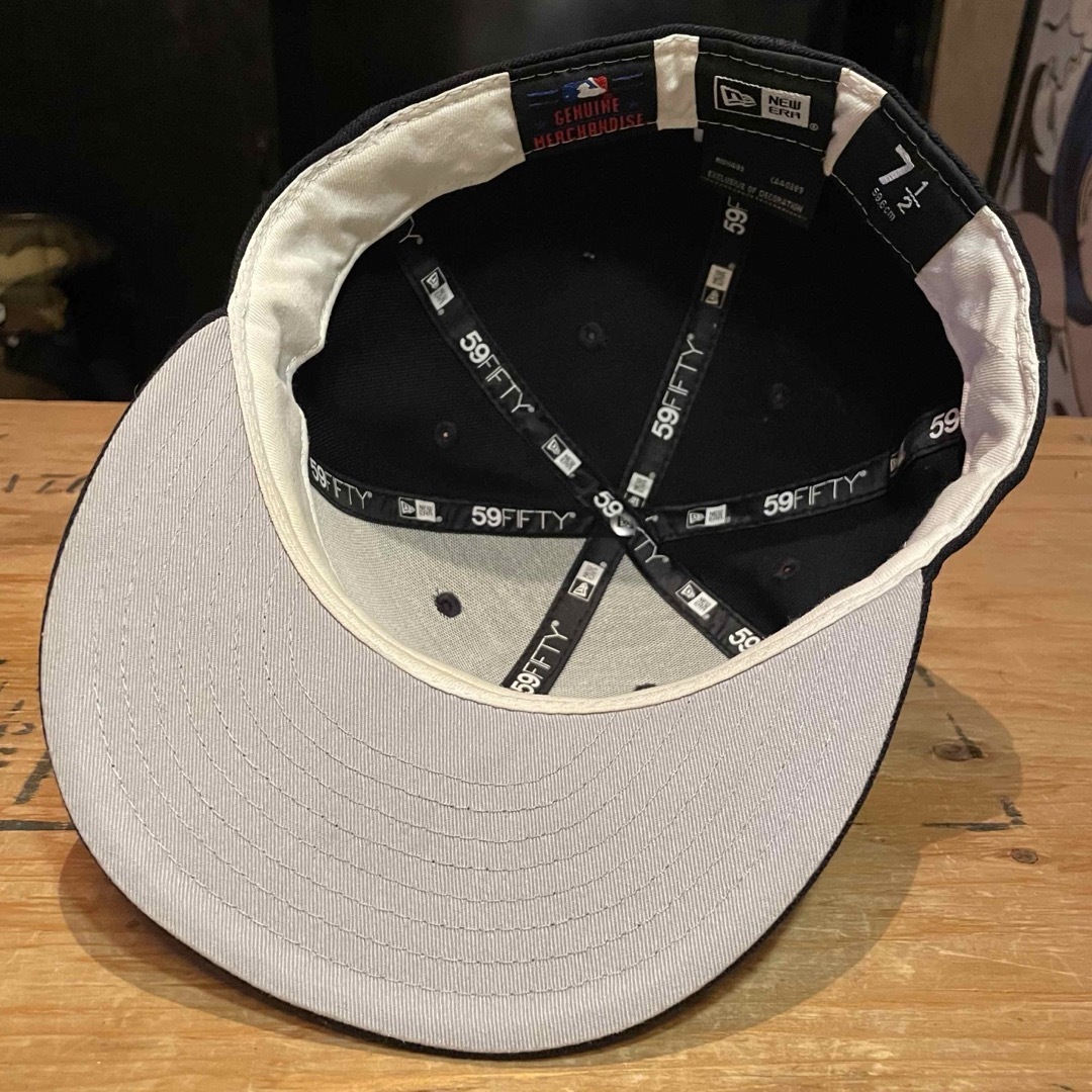 NEW ERA(ニューエラー)の【7 1/2 59.6cm】new era 59FIFTY ヤンキース 漢字 メンズの帽子(キャップ)の商品写真