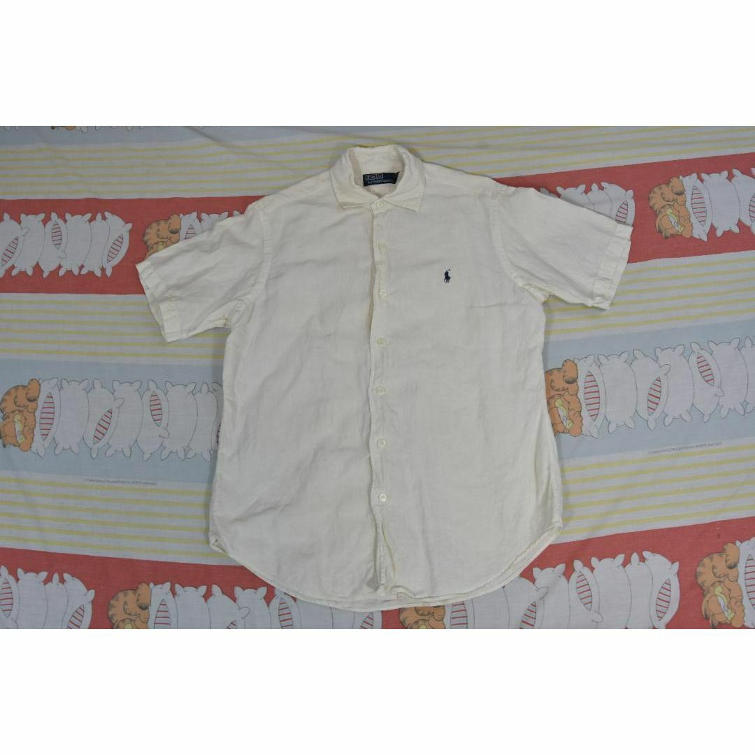 POLO RALPH LAUREN(ポロラルフローレン)のポロ ラルフローレン リネンシャツ t14464 麻 Ralph Lauren メンズのトップス(シャツ)の商品写真