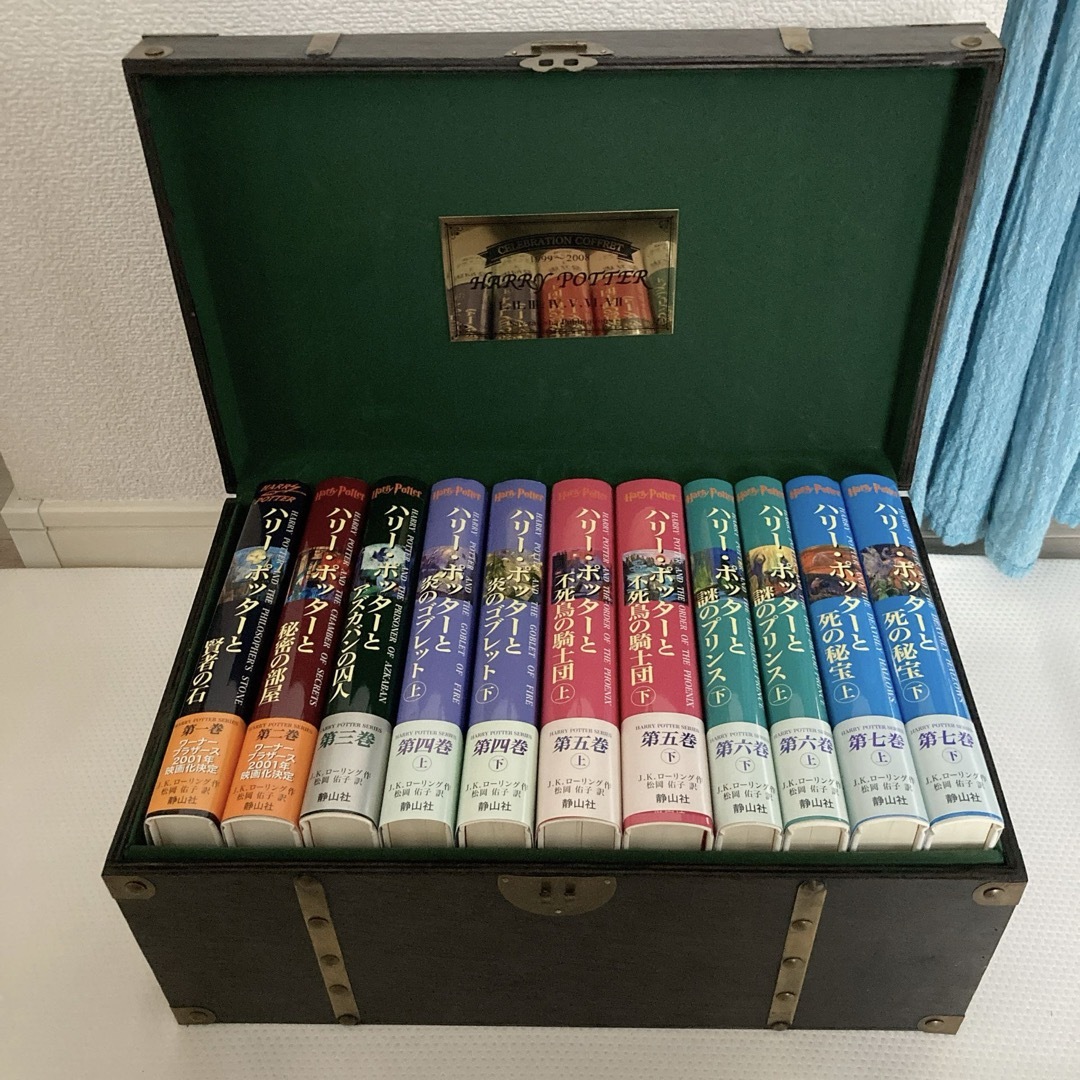 ハリーポッター 全巻セット 限定木箱入り ふくろう通信 静山社 ハリーポッター 全巻セット 限定木箱入り ふくろう通信 静山社