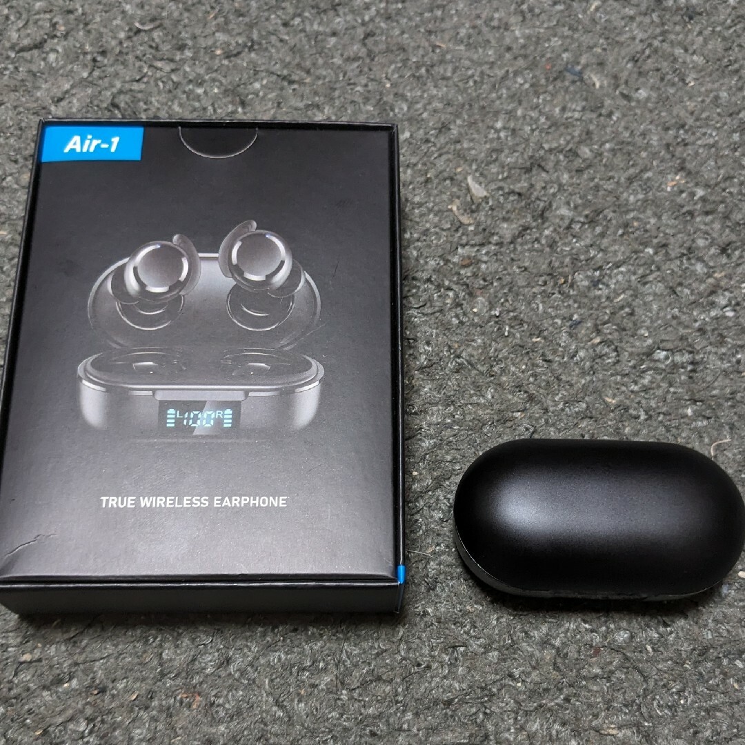 Air-1 Bluetooth イヤホン　ワイヤレス スマホ/家電/カメラのオーディオ機器(ヘッドフォン/イヤフォン)の商品写真