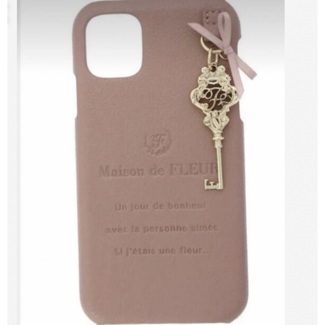 Maison de FLEUR(メゾンドフルール)のメゾンドフルール　iPhone11ケース　新品 スマホ/家電/カメラのスマホアクセサリー(iPhoneケース)の商品写真