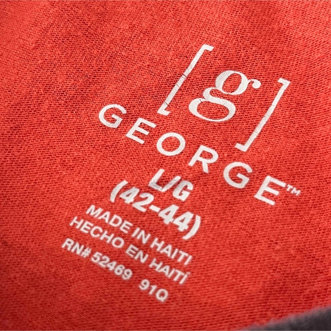 古着 “GEORGE” Long Sleeve Shirt / ラグラン 薄手 メンズのトップス(Tシャツ/カットソー(七分/長袖))の商品写真