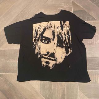 KurtCobain カートコバーンバンドTシャツ/バンT/USED/古着L(Tシャツ/カットソー(半袖/袖なし))