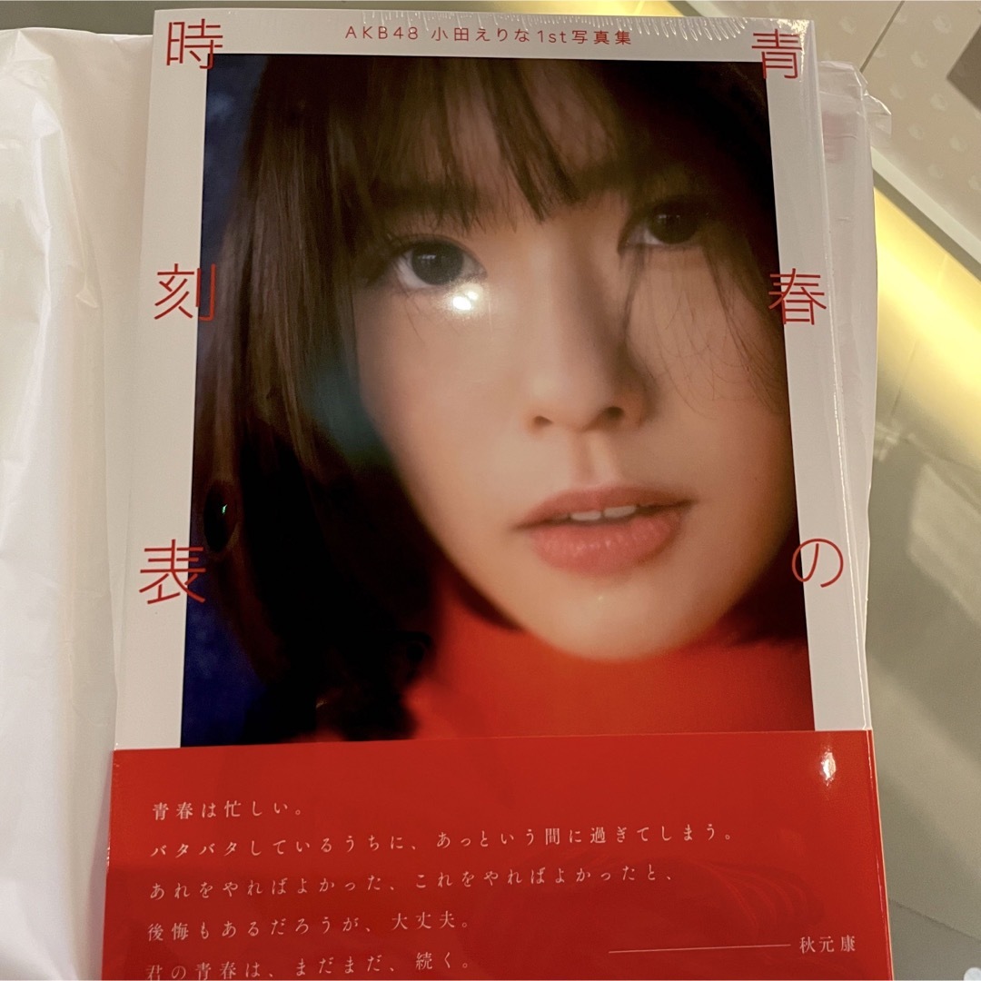 ＡＫＢ４８　小田えりな１ｓｔ写真集　青春の時刻表 エンタメ/ホビーの本(アート/エンタメ)の商品写真