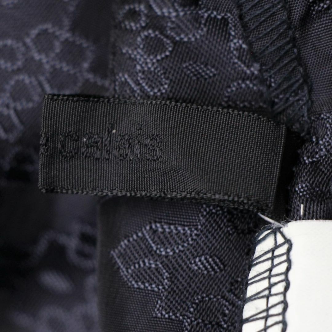 pas de calais(パドカレ)のパドカレ　フレア　スカート　ミモレ丈　総柄　38　M　紺 レディースのスカート(ロングスカート)の商品写真