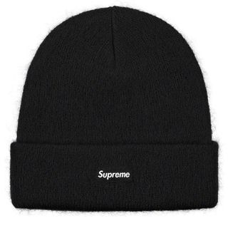 シュプリーム(Supreme)のSupreme Mohair Beanie Black ビーニー ニット帽(ニット帽/ビーニー)