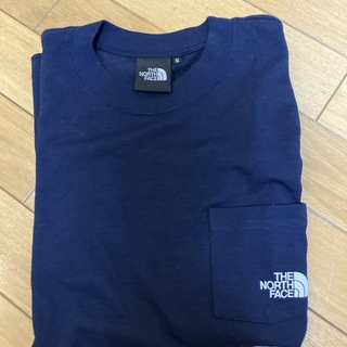 ザノースフェイス(THE NORTH FACE)のTHE NORTH FACE 半袖Tシャツ S ネイビー(Tシャツ/カットソー(半袖/袖なし))