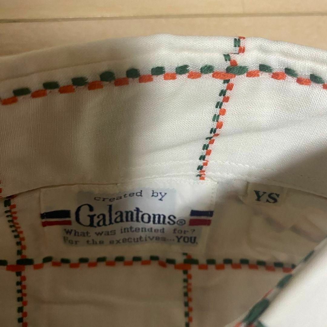 【新品未使用タグ付き◎】Galantoms ヴィンテージチェック柄シャツ S メンズのトップス(シャツ)の商品写真