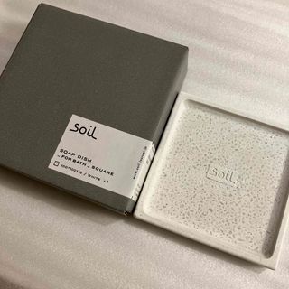 SOIL - ソイル ソープディッシュ バス スクエア ホワイト B197WH(1コ入)