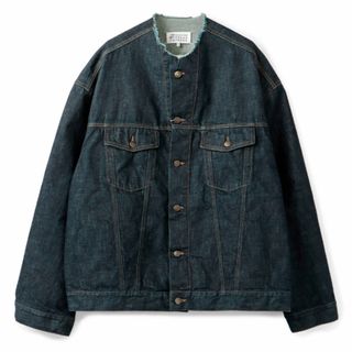 マルタンマルジェラ(Maison Martin Margiela)のメゾン マルジェラ/MAISON MARGIELA ジャケット アパレル メンズ SPORTSJACKET デニムジャケット INDIGO 2024年春夏新作 S50AM0610-S30882-615(Gジャン/デニムジャケット)