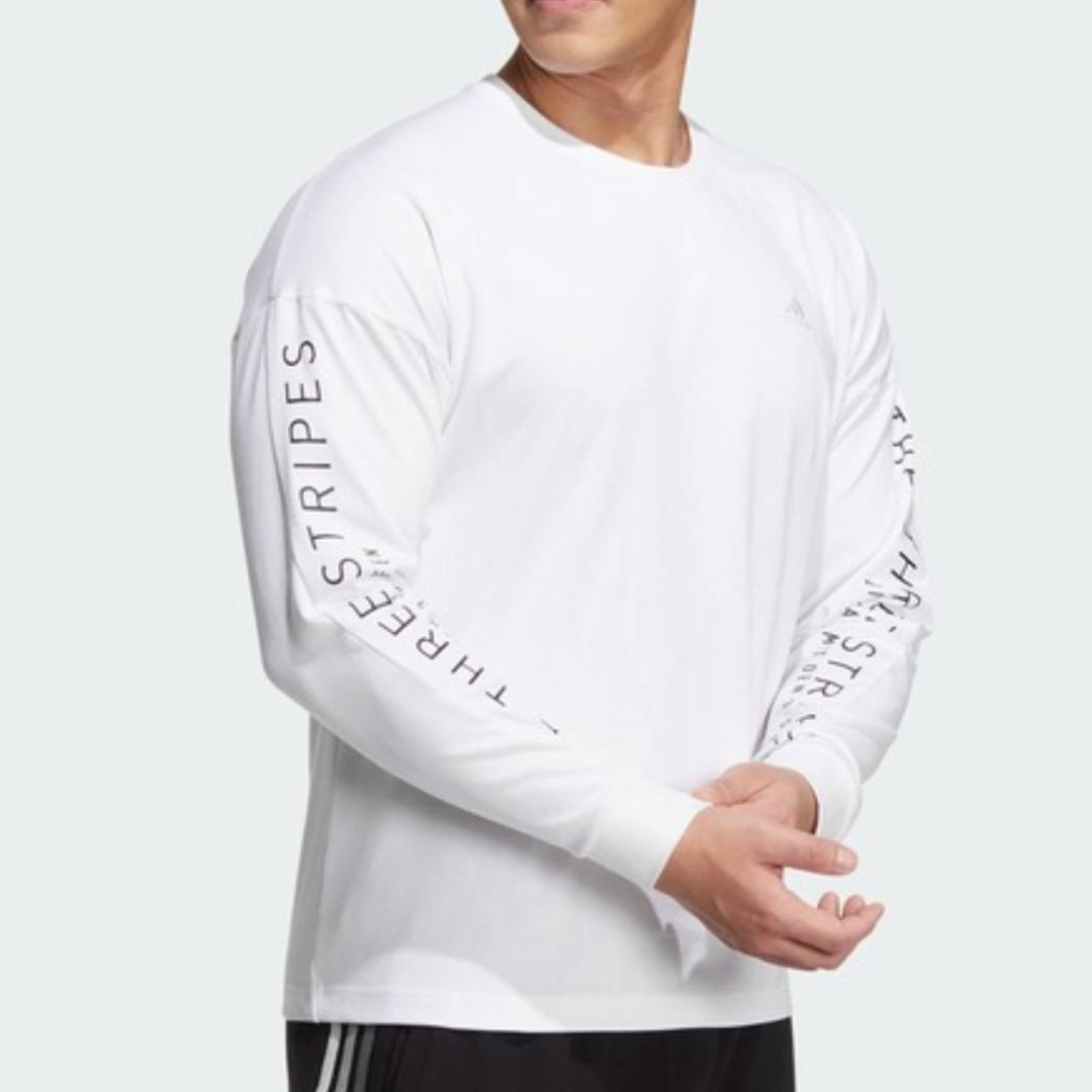 adidas(アディダス)の[新品] adidas アディダス ロンT 長袖Tシャツ ワーディング Lサイズ メンズのトップス(Tシャツ/カットソー(七分/長袖))の商品写真