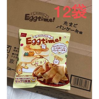 おやつカンパニー - おやつカンパニー エッグタイム たまごパンケーキ味 12袋 ポムポムプリン