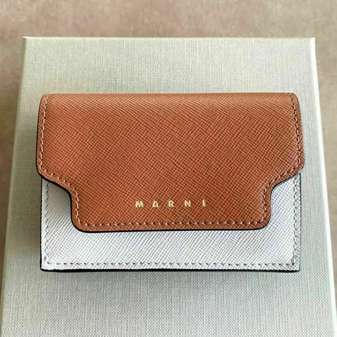Marni(マルニ)の新品未使用　MARNI マルニ　折り財布　ミニ財布　コンパクト財布　カードケース レディースのファッション小物(財布)の商品写真