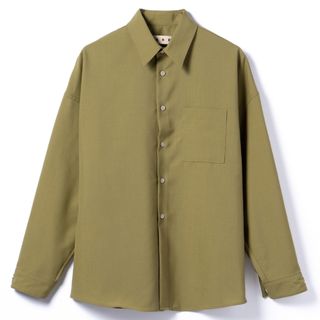 マルニ/MARNI シャツ アパレル メンズ L/S SHIRT カジュアルシャツ LIME 2024年春夏新作 CUMU0061A3-TW839-00V37