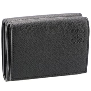 ロエベ(LOEWE)のロエベ/LOEWE 財布 メンズ TRIFOLD WALLET 三つ折り財布 BLACK 2024年春夏新作 C660TR2X04-0053-1100(折り財布)