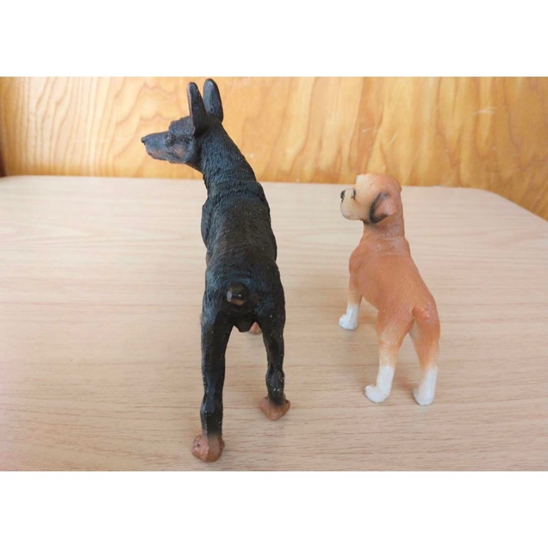 ドーベルマンとボクサー犬の置物の通販 by hinano's shop|ラクマ ドーベルマンとボクサー犬の置物の通販 by hinano's shop|ラクマ