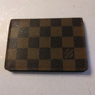 ルイヴィトン(LOUIS VUITTON)のLOUIS VUITTON ダミエパスケース 定期入れ(パスケース/IDカードホルダー)