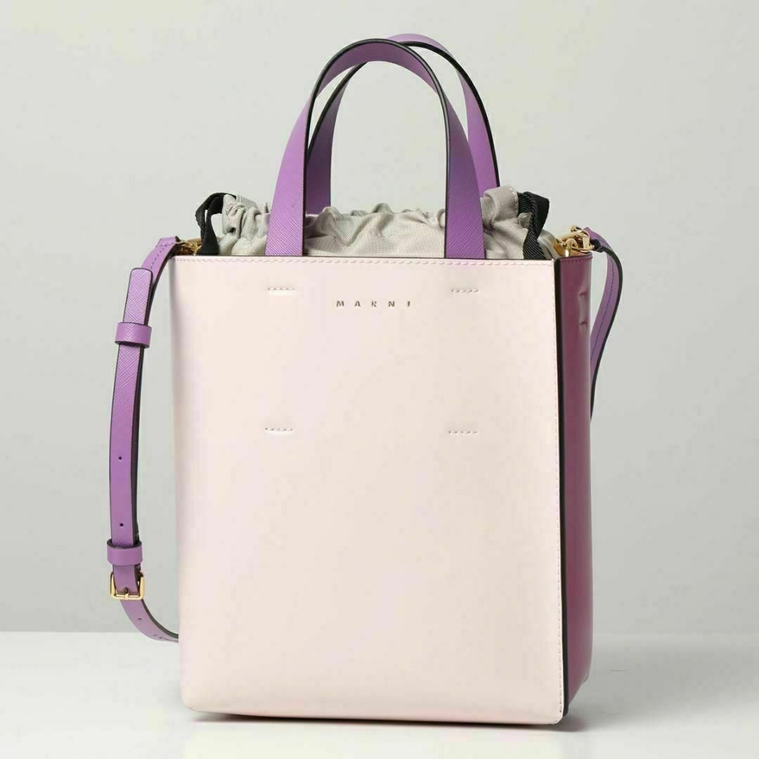 Marni(マルニ)の新作⭐︎MARNI MUSEO　MINI トートバッグ　ムゼオ　ショルダーバッグ レディースのバッグ(ショルダーバッグ)の商品写真