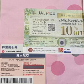 JAL(日本航空) - 日本航空株主優待★株主割引券1枚