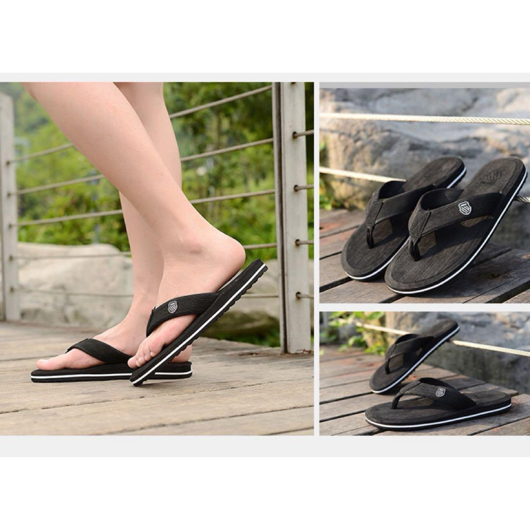 サンダル　メンズ　トングサンダル　ビーチサンダル　フラットサンダル　メンズ　靴 メンズの靴/シューズ(サンダル)の商品写真