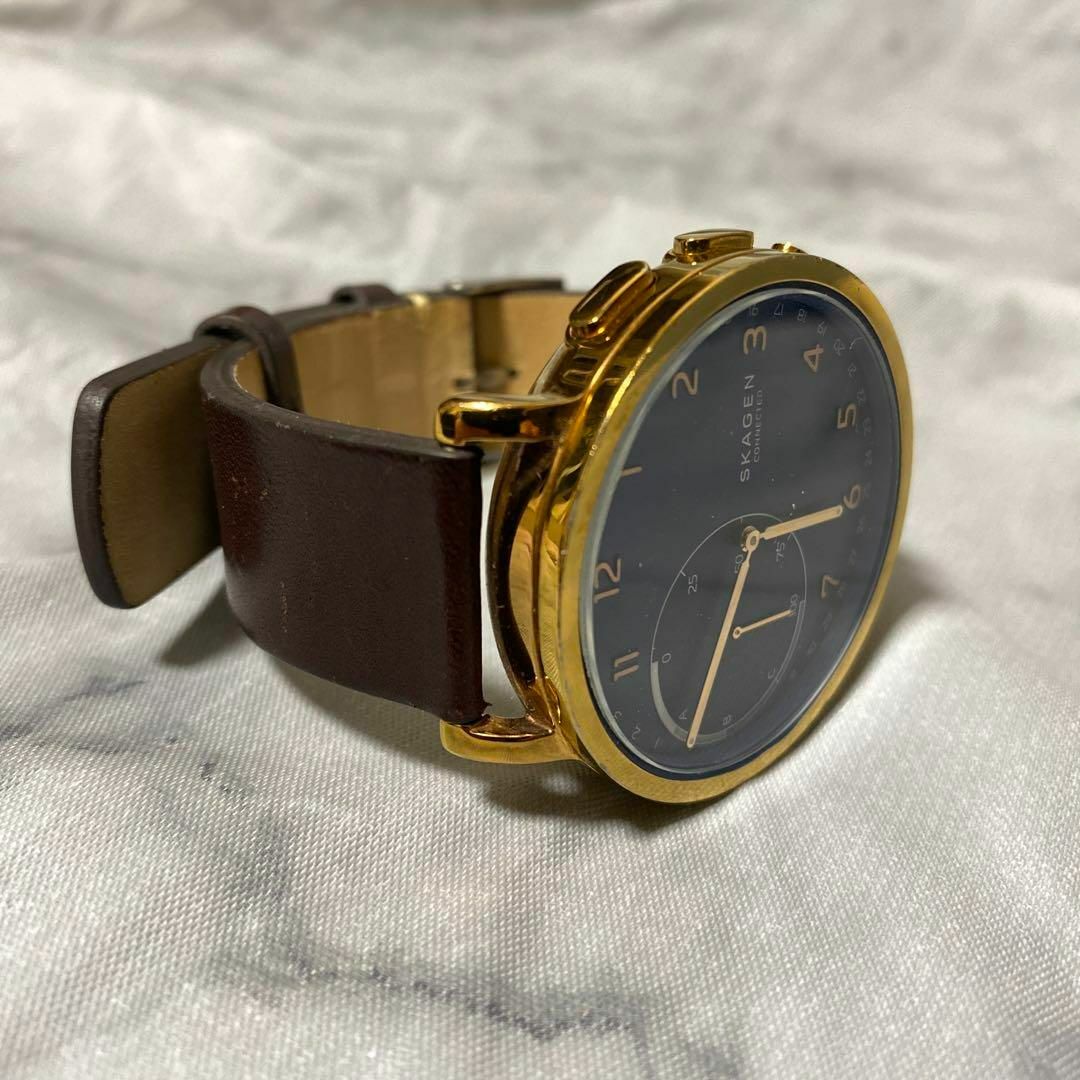 SKAGEN(スカーゲン)の【美品】  SKAGEN CONNECTED ハイブリッドスマートウォッチ メンズの時計(腕時計(デジタル))の商品写真