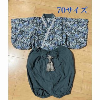 レガロ(REGALO)のregalo ベビー袴 70サイズ♡(和服/着物)