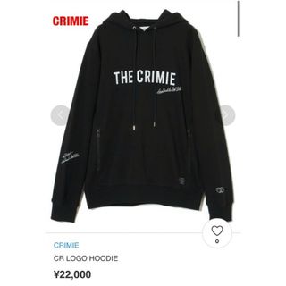 クライミー(CRIMIE)の【人気】CRIMIE　クライミー　CR LOGO HOODIE　ロゴパーカー(パーカー)