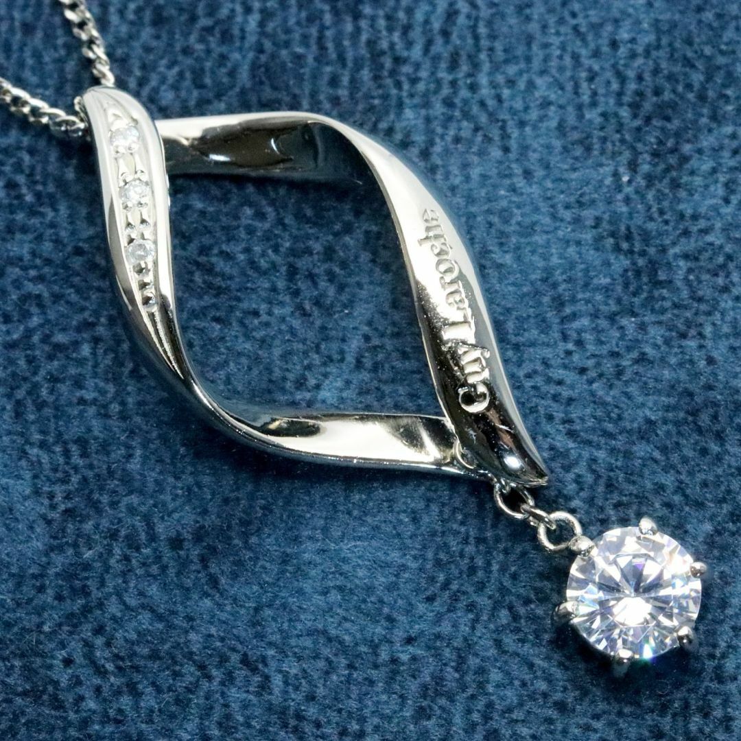 Guy Laroche(ギラロッシュ)のギラロッシュ ペンダント ネックレス シルバー ダイヤモンド/24-626 レディースのアクセサリー(ネックレス)の商品写真