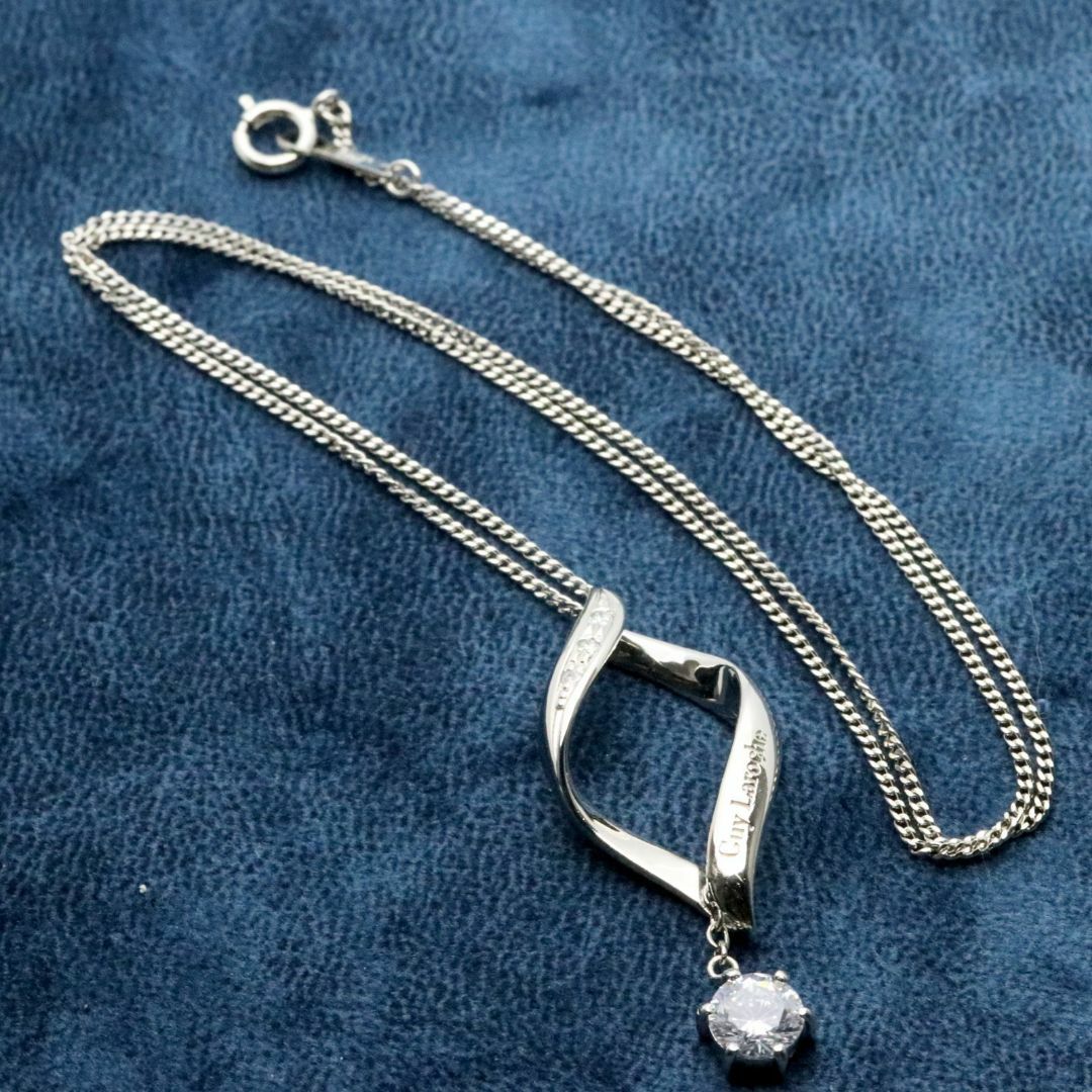 Guy Laroche(ギラロッシュ)のギラロッシュ ペンダント ネックレス シルバー ダイヤモンド/24-626 レディースのアクセサリー(ネックレス)の商品写真