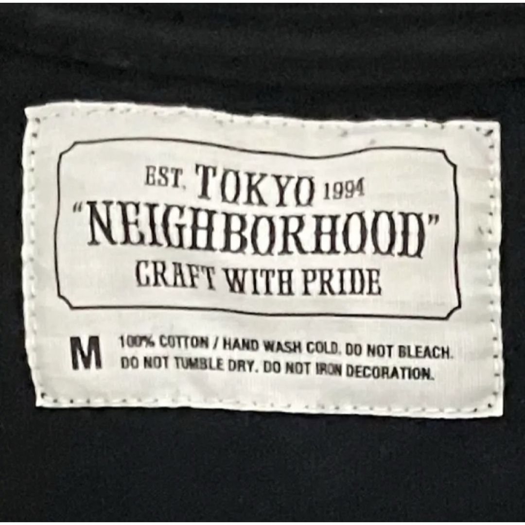 NEIGHBORHOOD(ネイバーフッド)の【希少】NEIGHBORHOOD×VANS　コラボTシャツ　ブランドロゴ　袖ロゴ メンズのトップス(Tシャツ/カットソー(半袖/袖なし))の商品写真